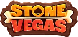 Logo Stonevegas Casino w kamiennej ramce